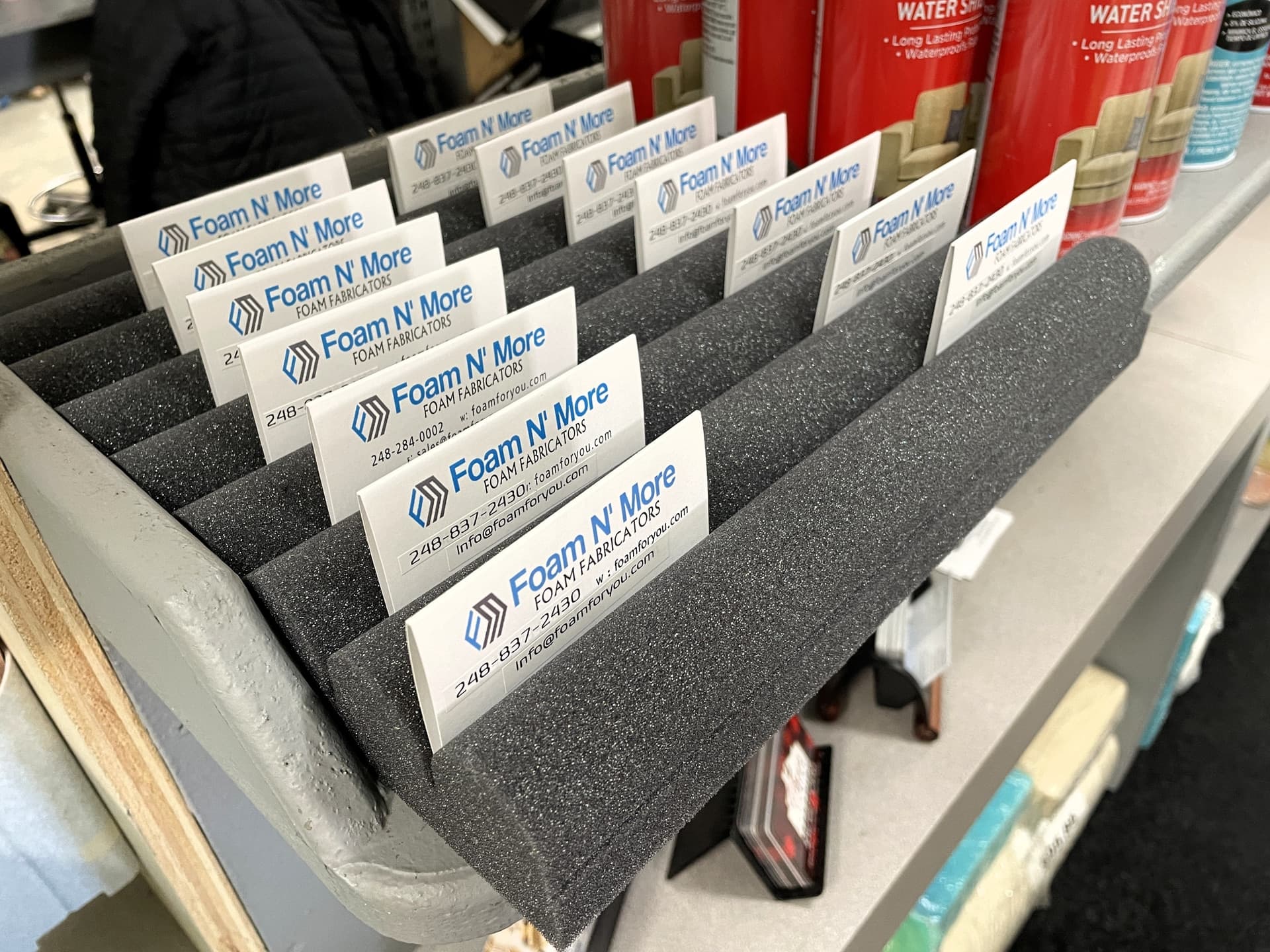 Ergonomic Wedge and Display Foam Holder - thumbnail 2