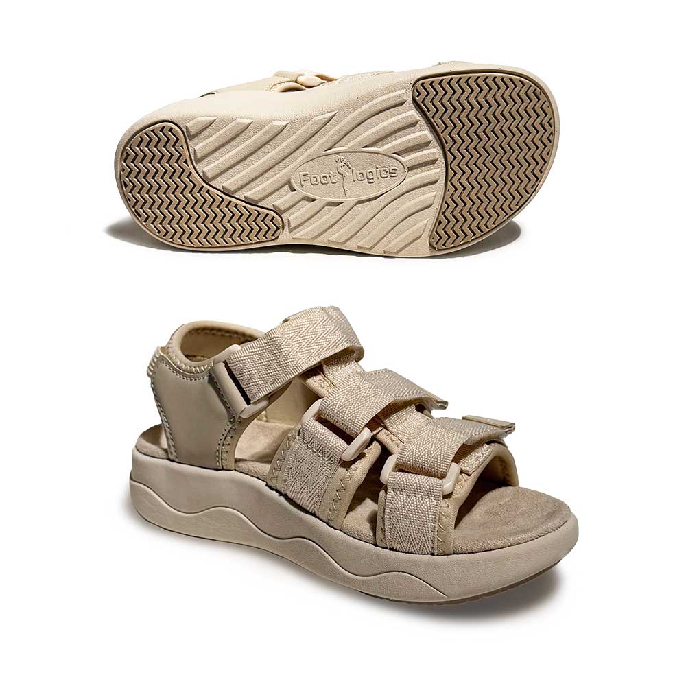 ‘Arch-Up’ sandals – Bone - thumbnail 3