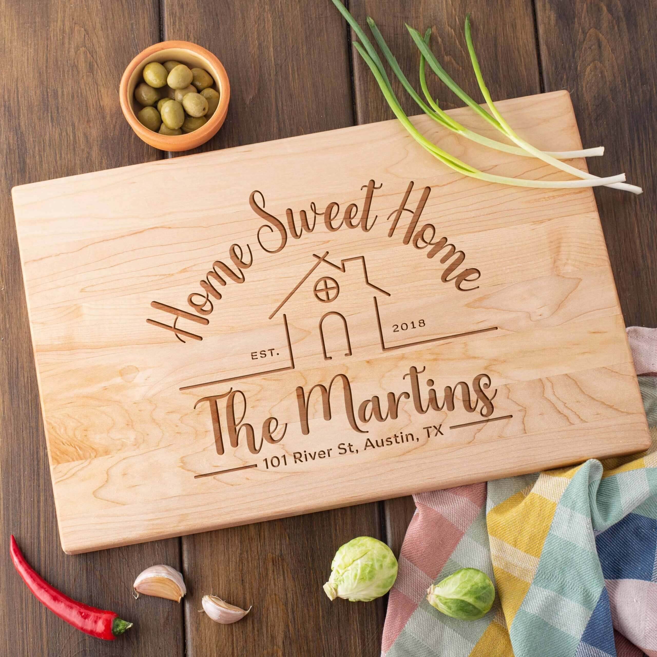 Housewarming Gift Cutting Board