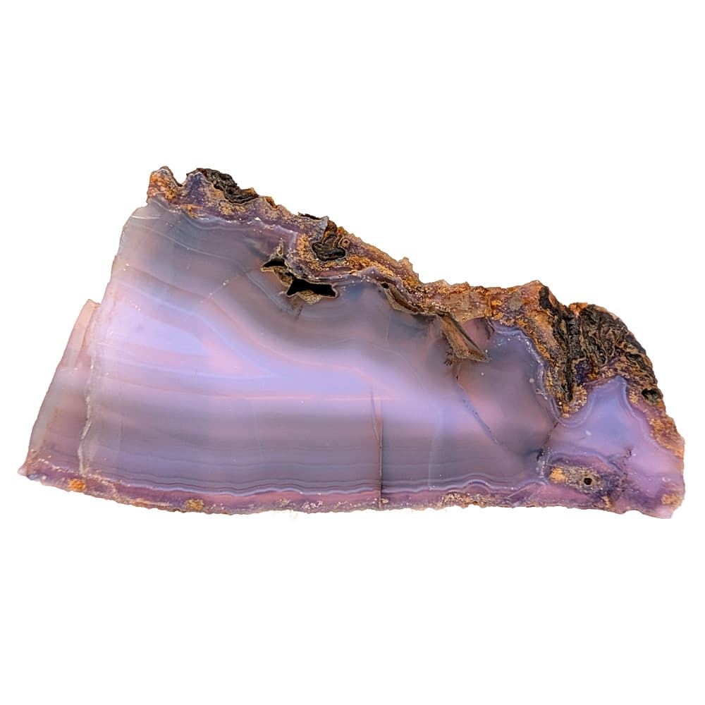 Holley Blue Agate Slab from Oregon