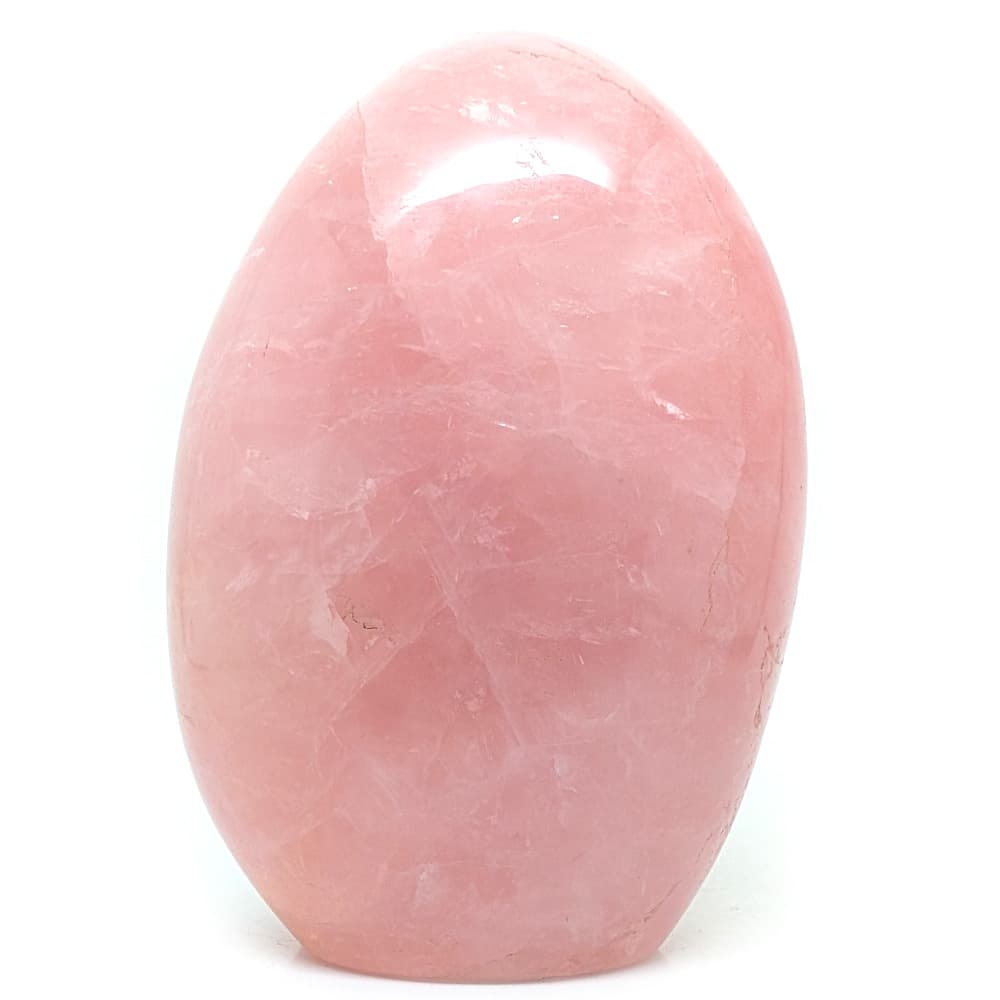 Rose Quartz Freeform Stand-Up, Medium