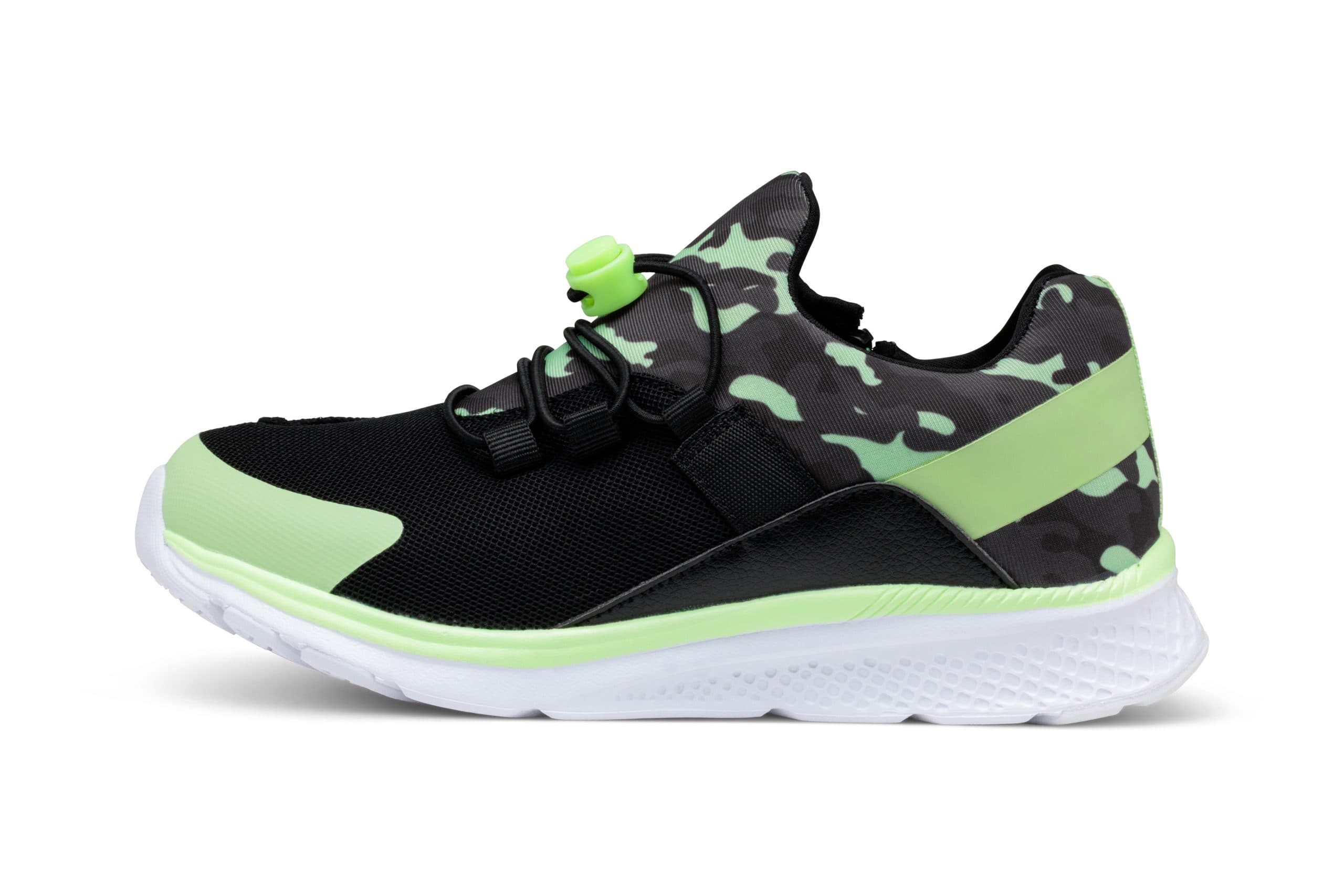 Quest Lime Camo Kids’ Shoe - thumbnail 3