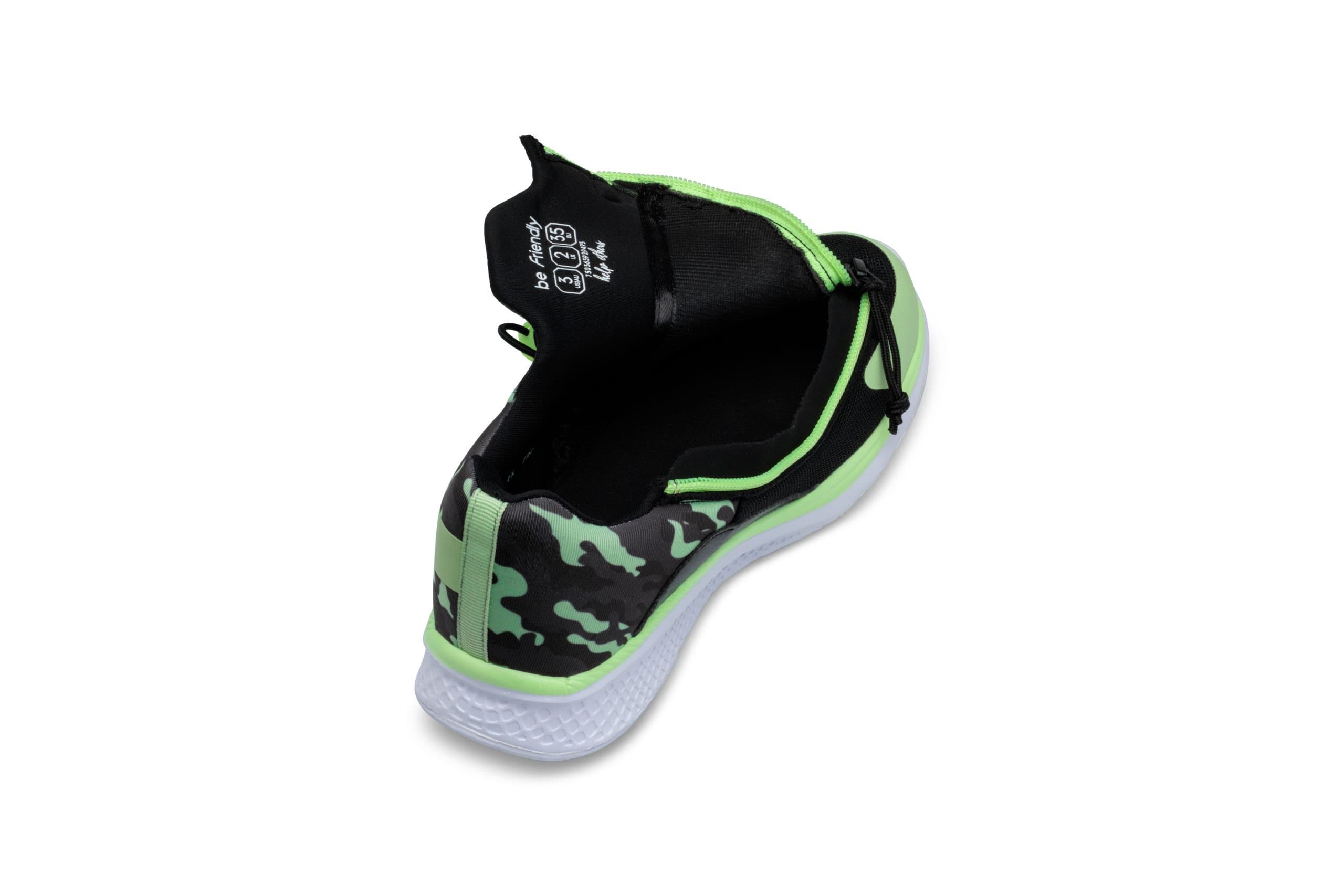 Quest Lime Camo Kids’ Shoe - thumbnail 5