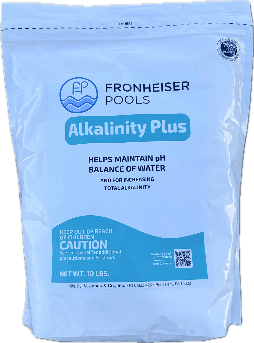 10# FRONHEISER ALKALINITY PLUS (BAGGED)