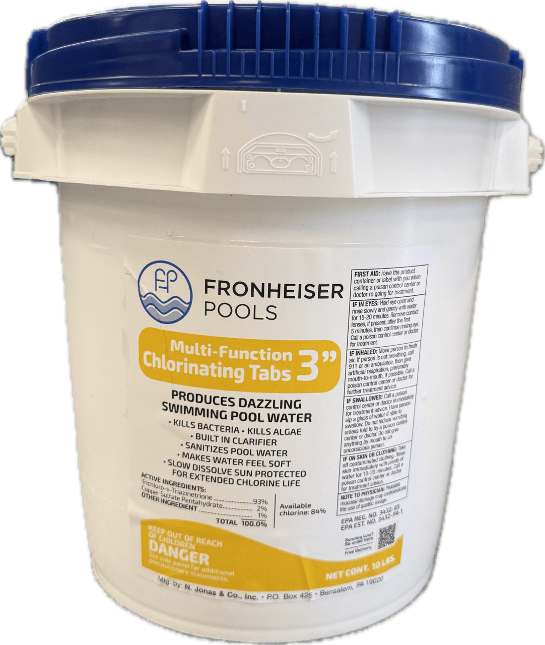 10# FRONHEISER MULTI FUNCTION 3″ TABS