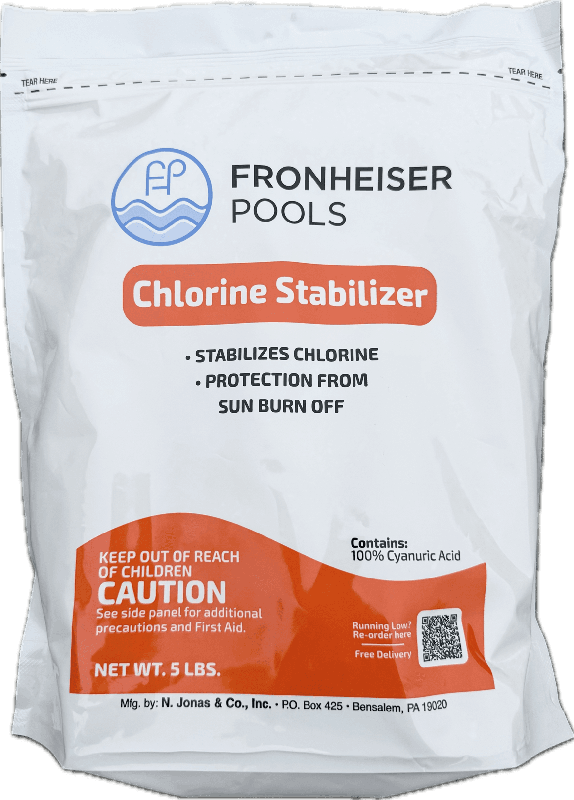 5# FRONHEISER CHLORINE STABILIZER