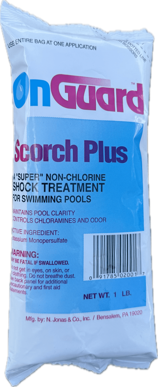 1# ON GUARD SCORCH PLUS (NON-CHLORINE)