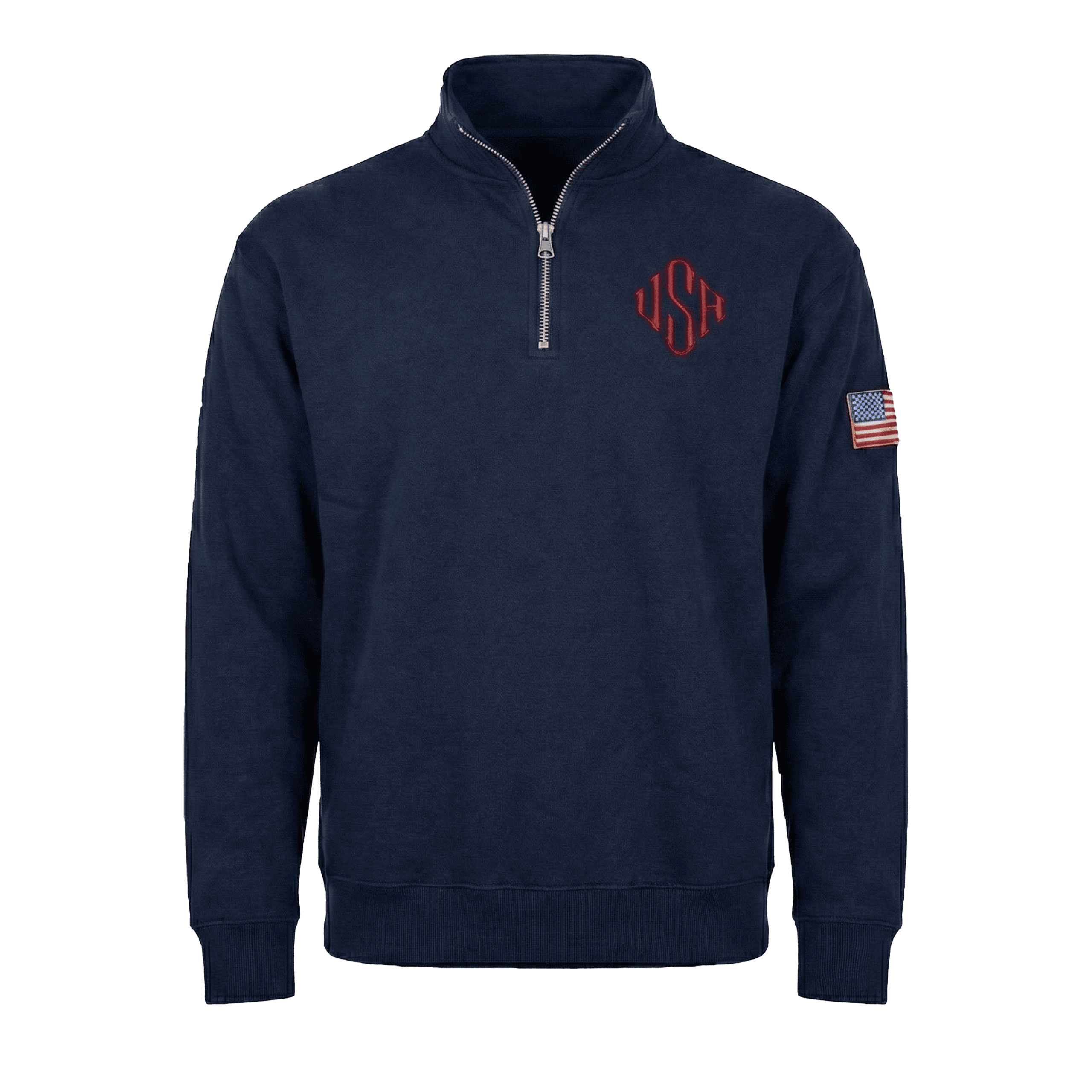 U.S.A. Quarter-Zip – Navy