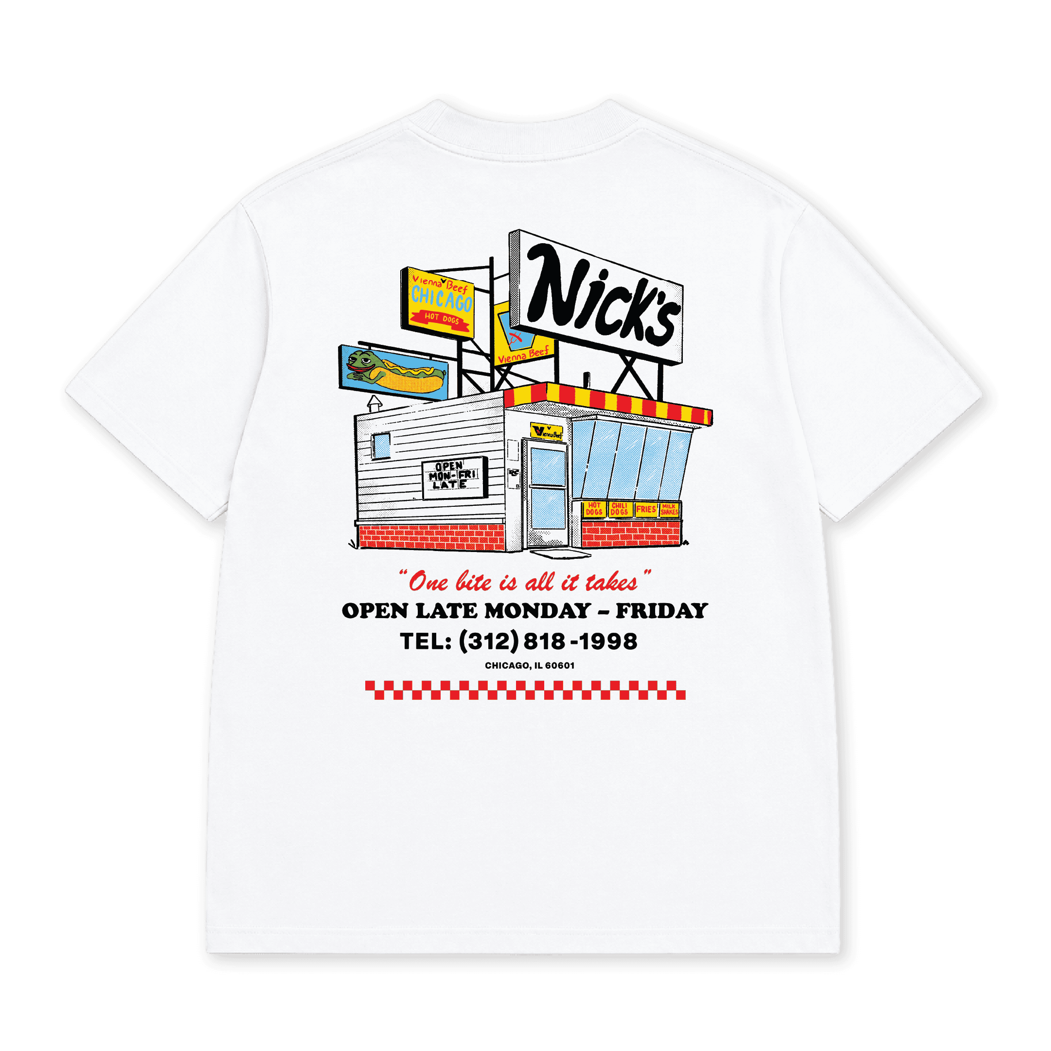 Original Nick’s Tee – White