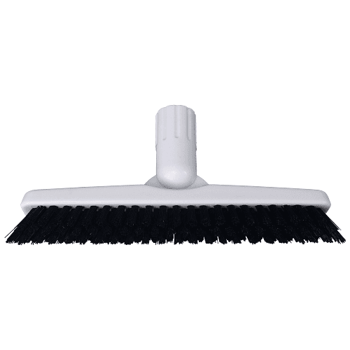 Tile and Grout Brush with Acme Threading, Black/White