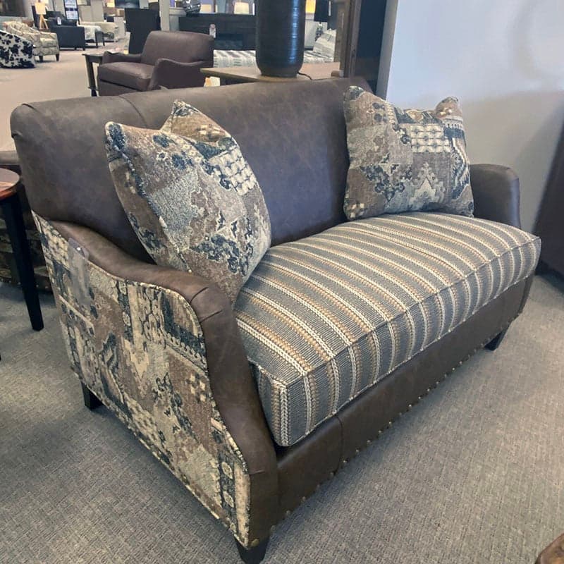 Jade Settee | Winslow Leather Tamarack cushion