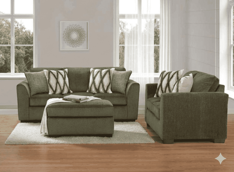 Basil Sofa and Loveseat
