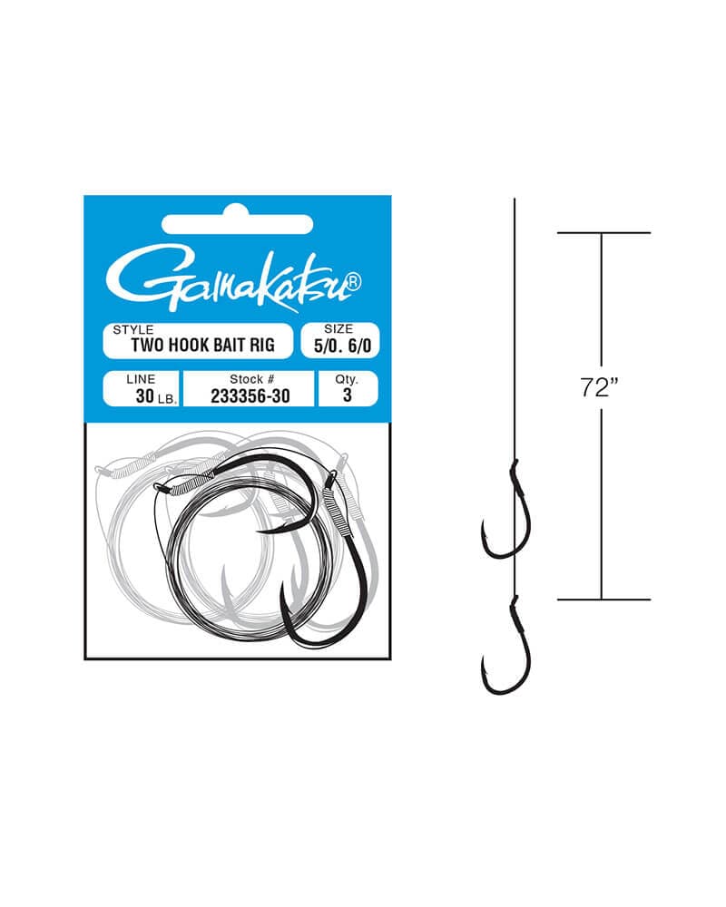 Two Hook Bait Rig (3 Pack) - thumbnail 2