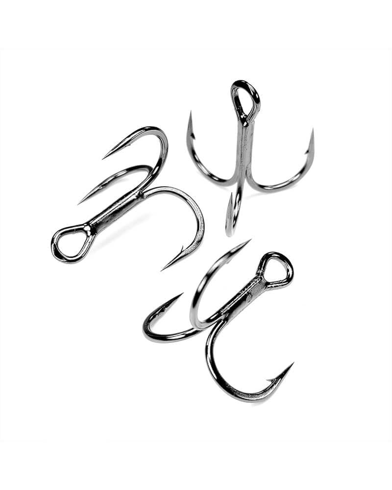 Treble Short Shank, (Magic Eye) Round Bend - thumbnail 2