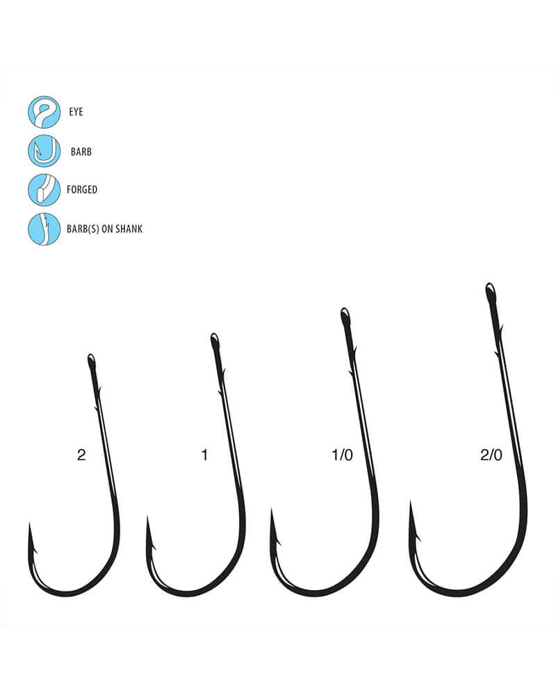 Worm, Straight Shank, Light Wire - thumbnail 3