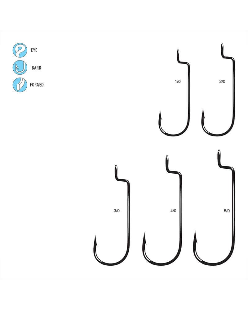 Worm, Offset Shank, Round Bend - thumbnail 4