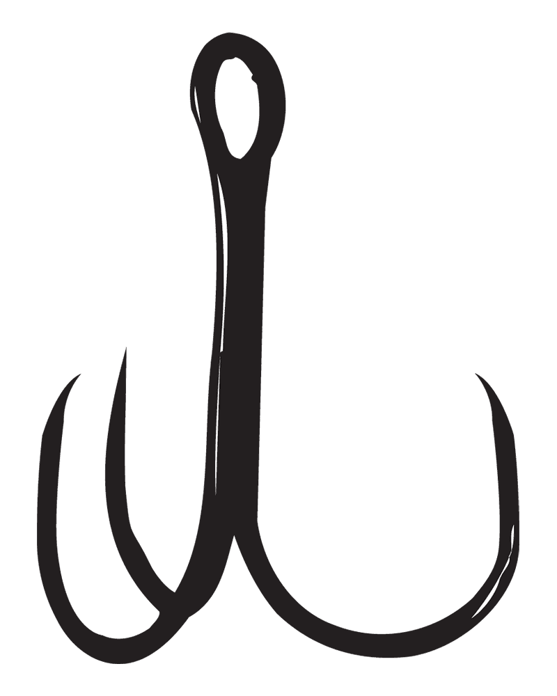 Treble Round Bend Barbless