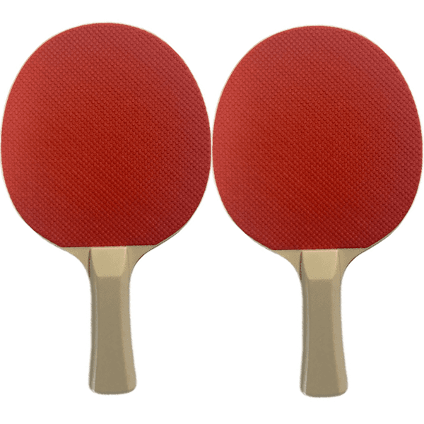 Pips Out Plastic Table Tennis Paddle 2 Pack