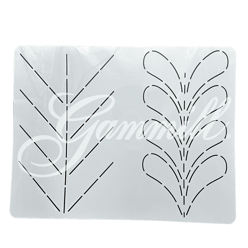 QWC 2024 Feather Practice Stencil