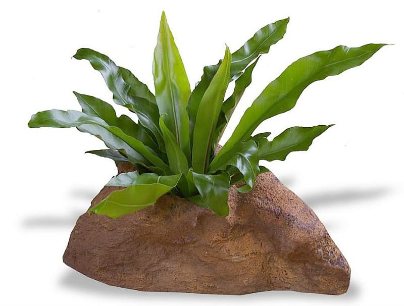 Small Artificial Pot Rock Plant Covers-007