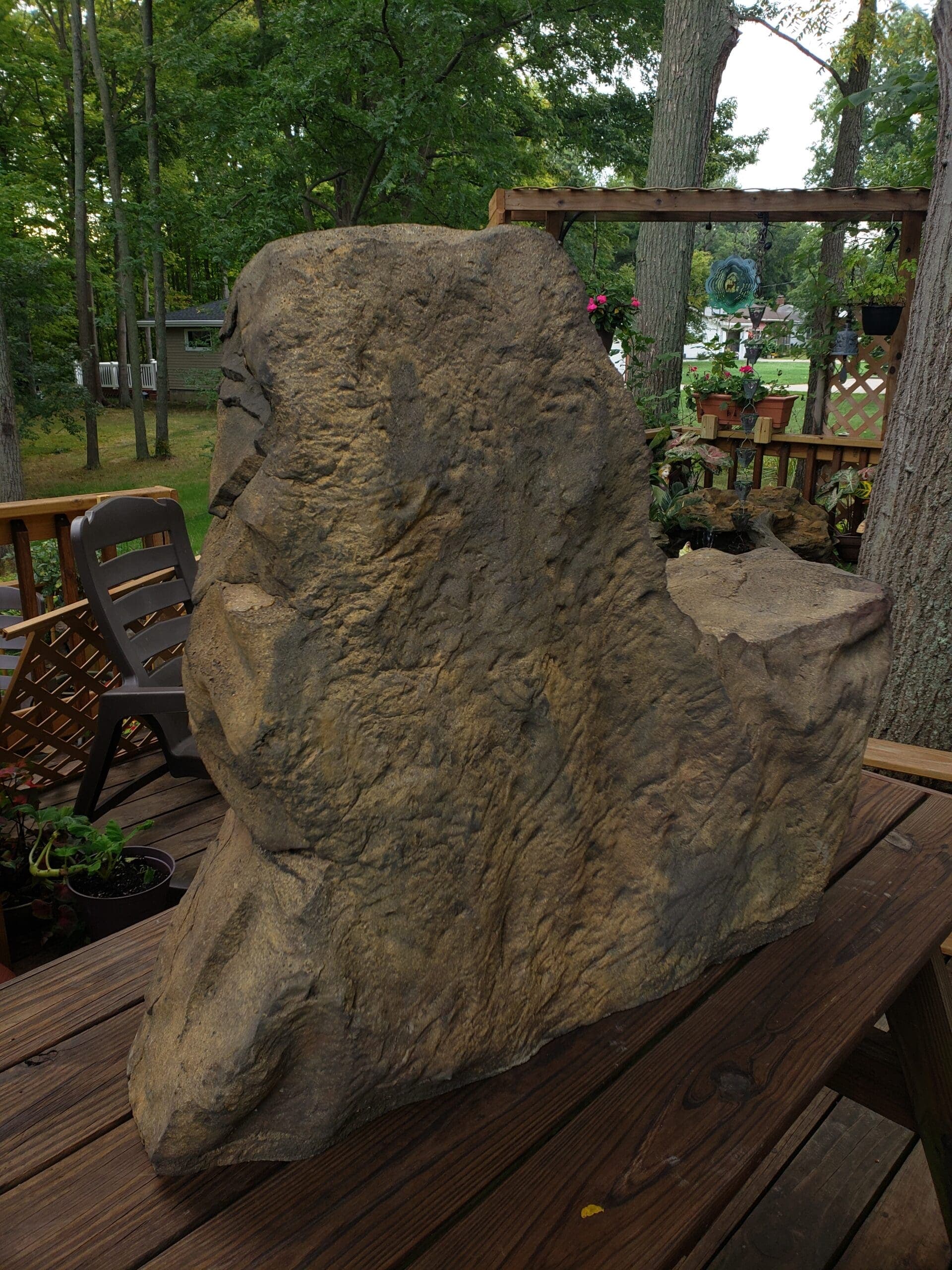 Rock Table & Rock Chairs - thumbnail 4