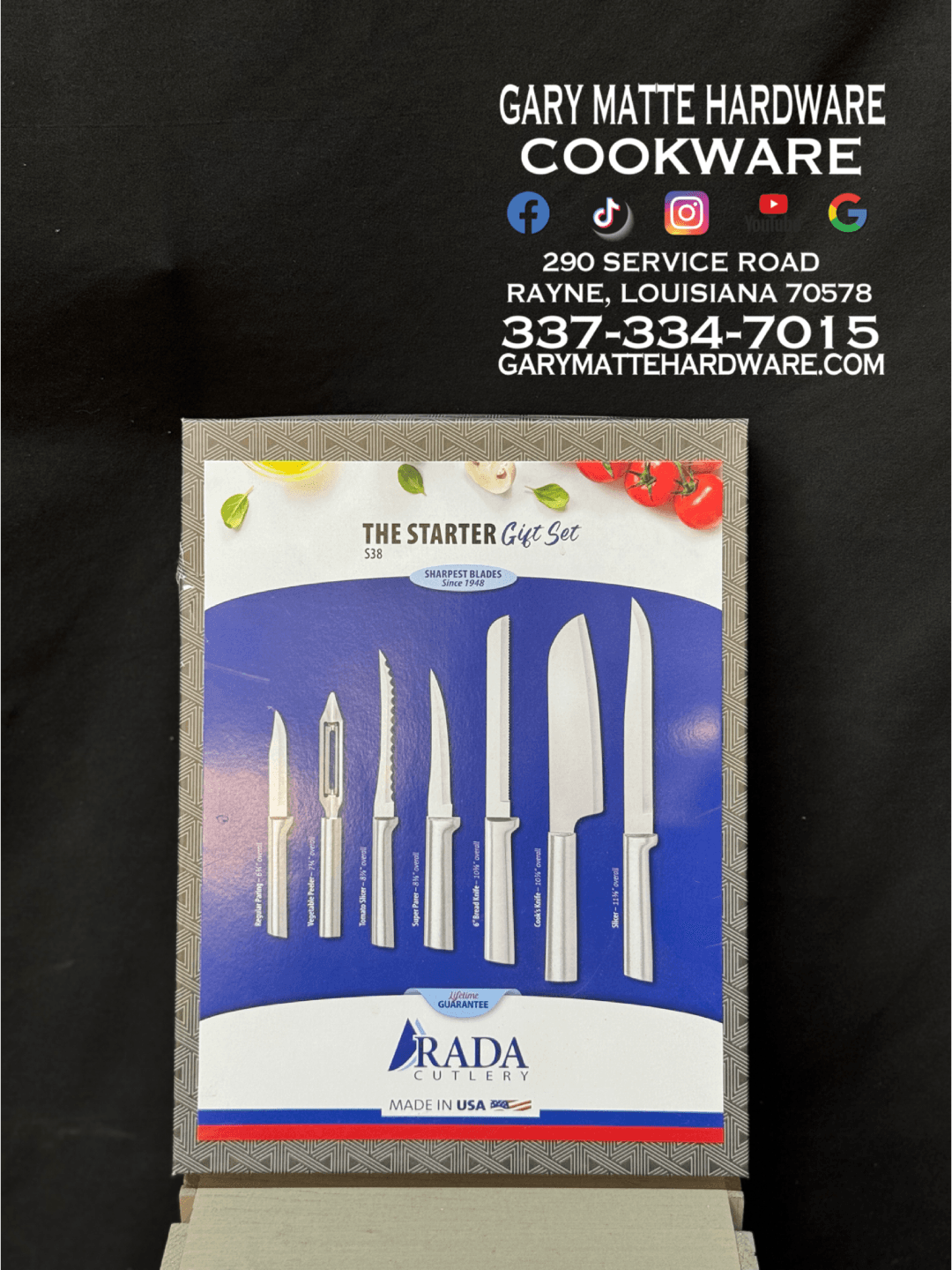 The Starter Set by Rada Cutlery
