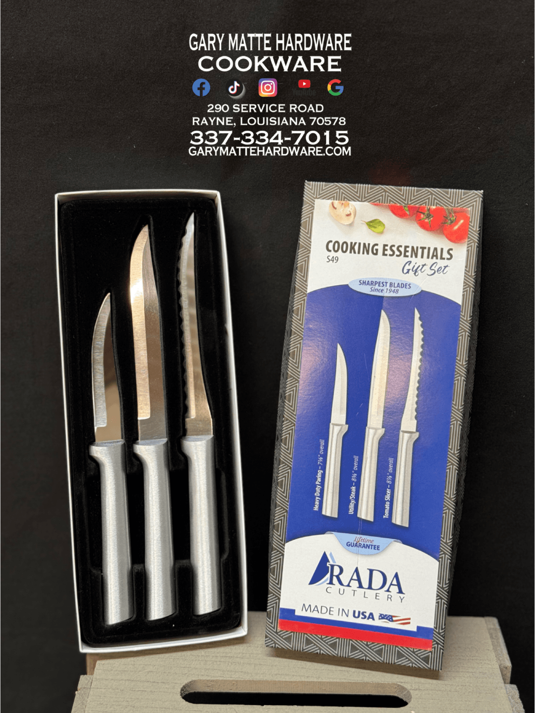 Cooking Essentials Set by Rada Cutlery