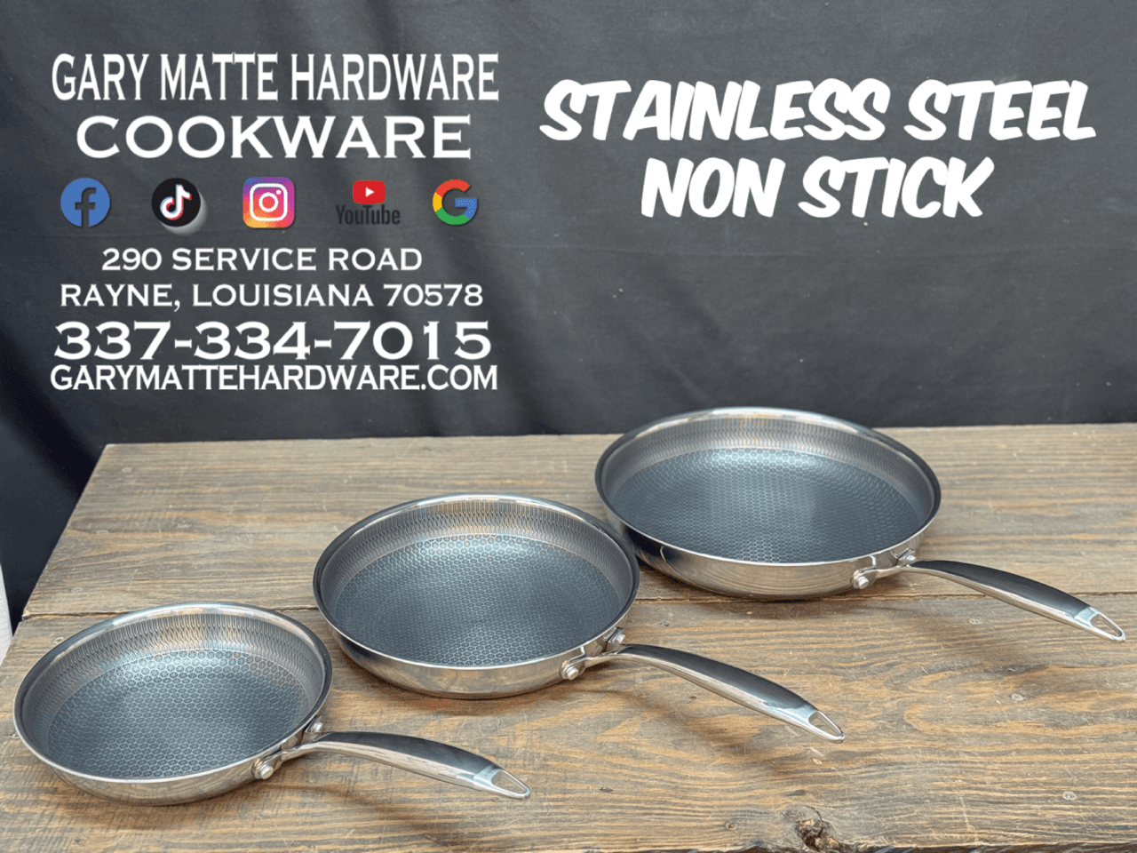 Stainless Steel Fry Pans