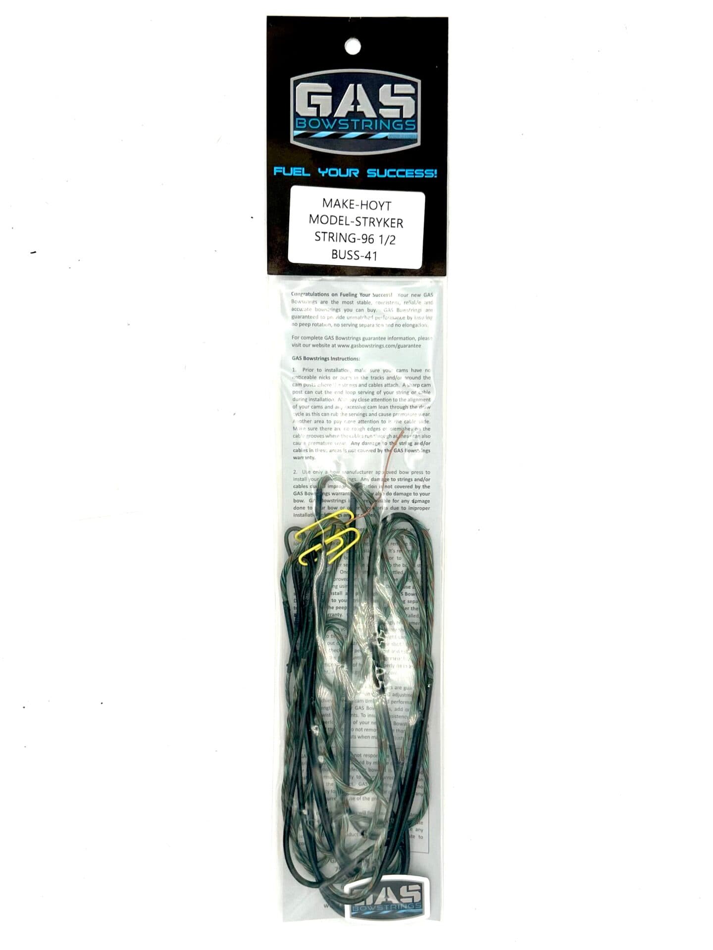 HOYT STRYKER – CAMO WITH BLACK SERVING