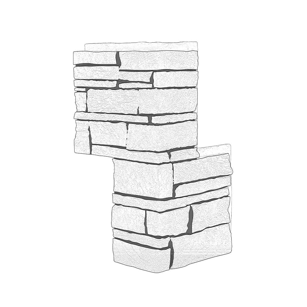 Custom Color Stone Outside Corner