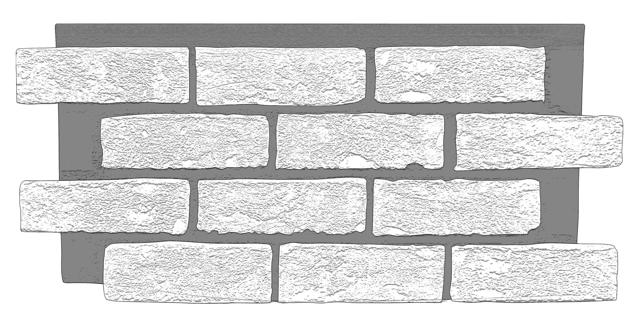 Brick Custom Color Half Panel