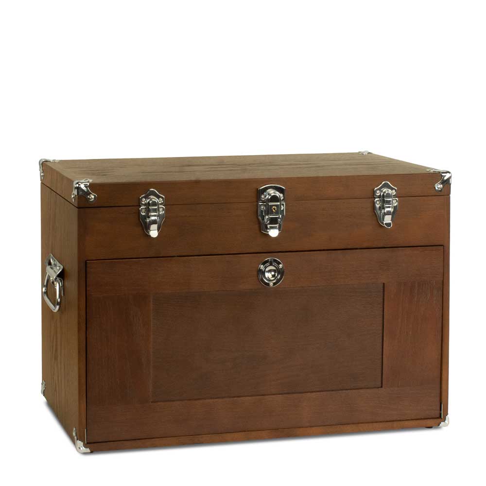 Second Class – Gerstner International GI-T24-D Dark Oak 11-Drawer Top Chest - thumbnail 2