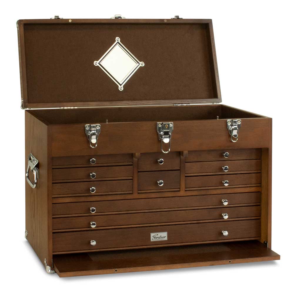 Second Class – Gerstner International GI-T24-D Dark Oak 11-Drawer Top Chest