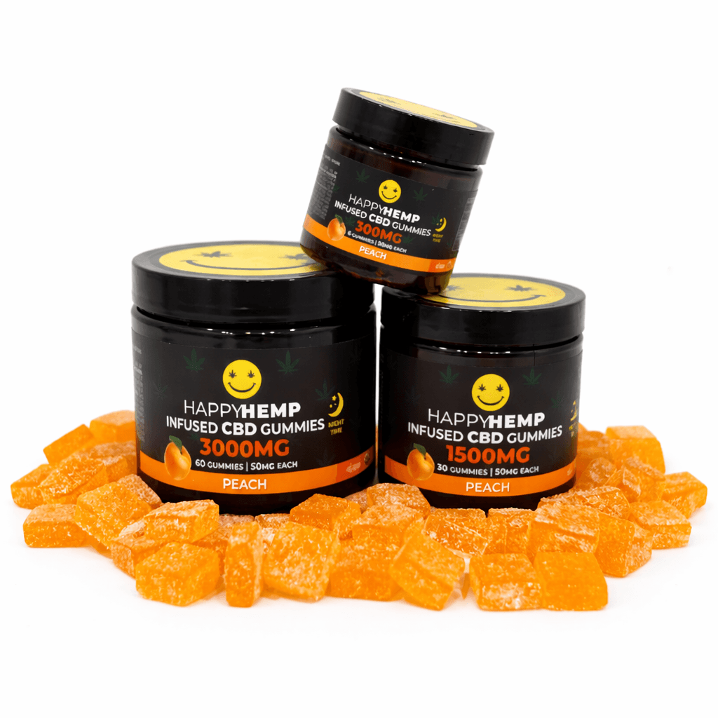 Nighttime CBD Peach Gummies