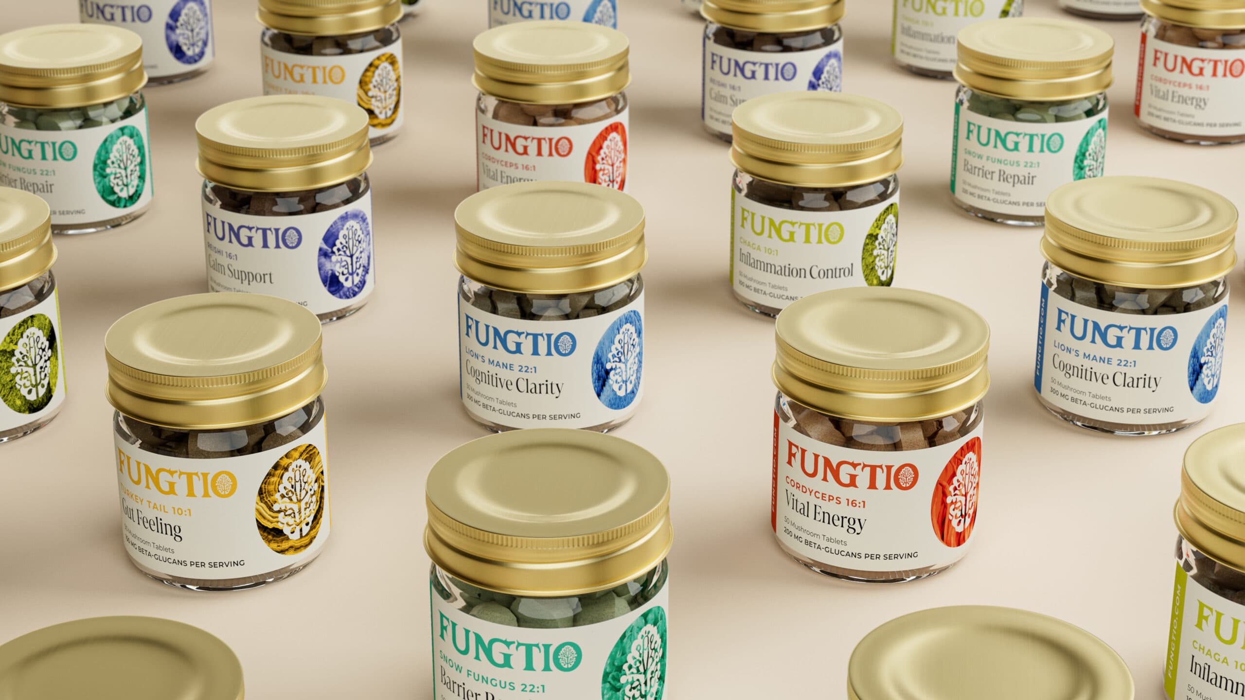 Fungtio Mushroom Tablets – Ultimate Wellness Pack - thumbnail 2