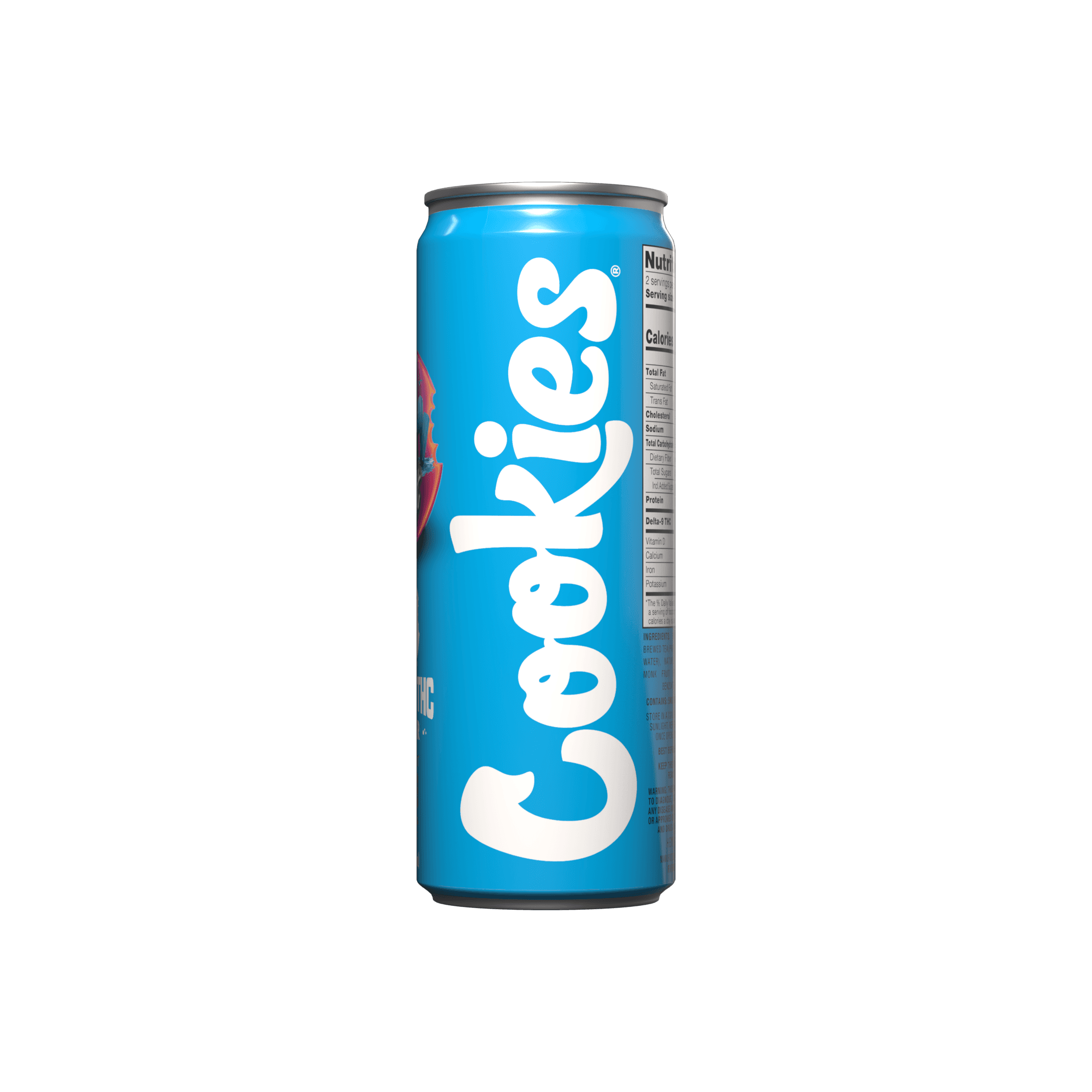 Cookies Delta 9 THC seltzer – Miami Mint (4 Pack) - thumbnail 2