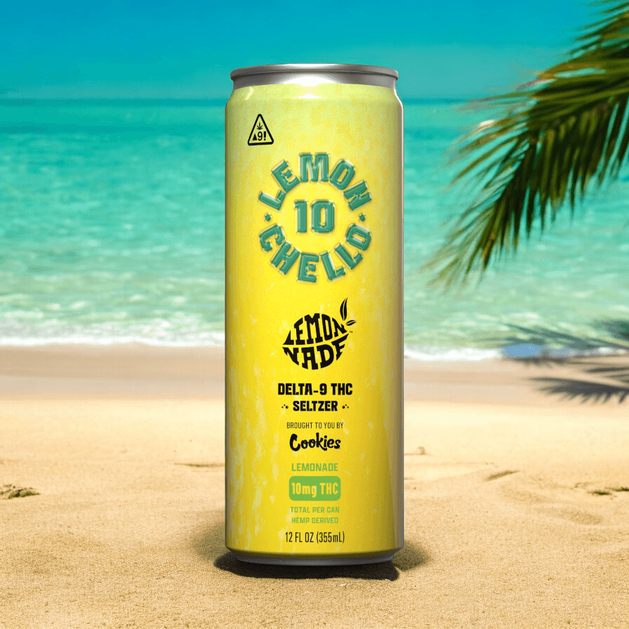 Cookies Delta-9 THC Seltzer – Lemoncello Lemonade (4 Pack) - thumbnail 5