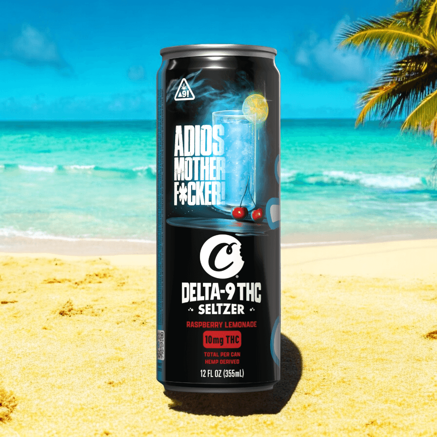 Cookies Delta-9 THC Seltzer – Adios MF (4 Pack) - thumbnail 3