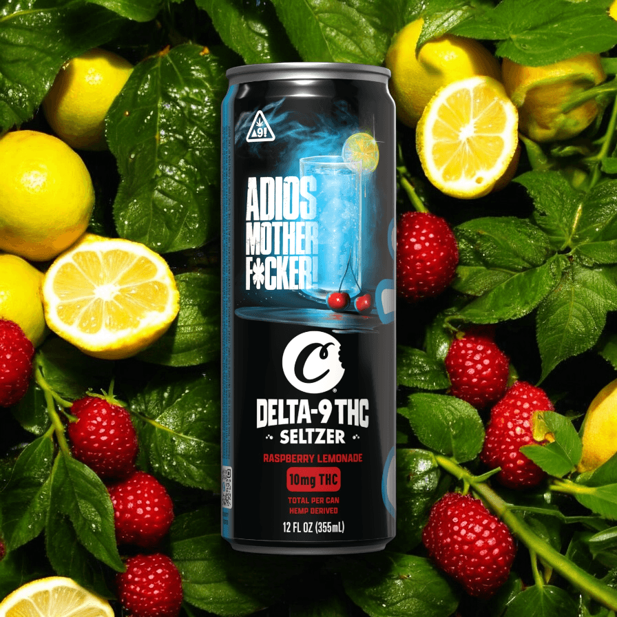 Cookies Delta-9 THC Seltzer – Adios MF (4 Pack)