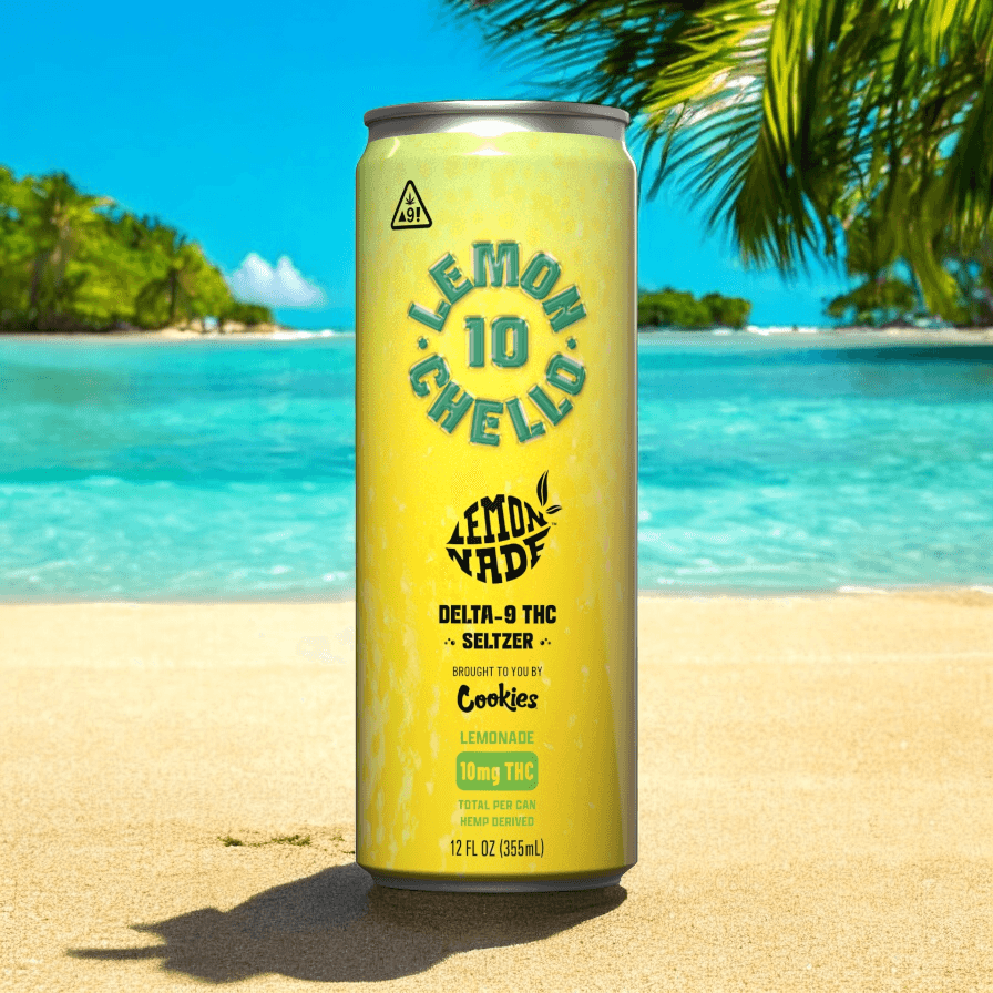 Cookies Delta-9 THC Seltzer – Lemoncello Lemonade (4 Pack) - thumbnail 2