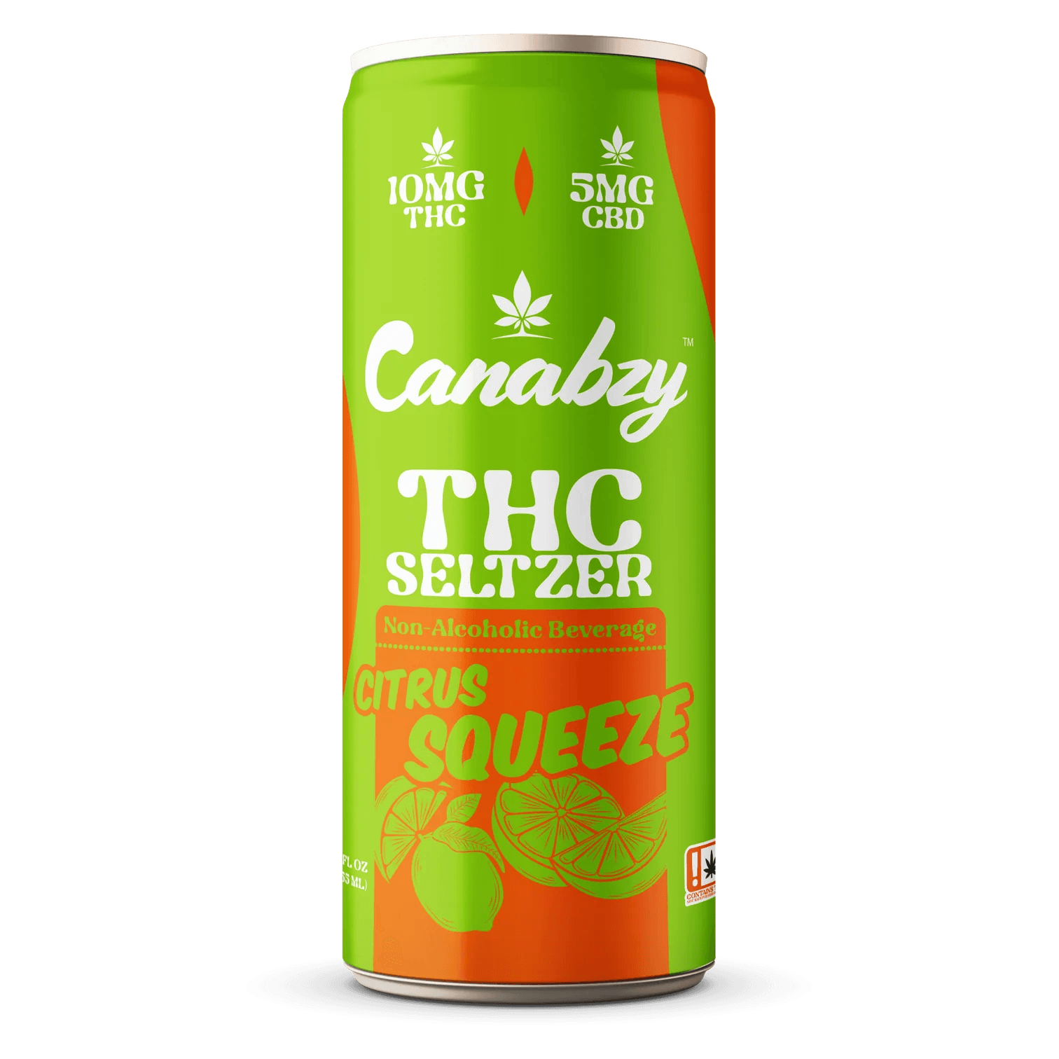 Canabzy THC Seltzer, 10mg – 4 Pack - thumbnail 3