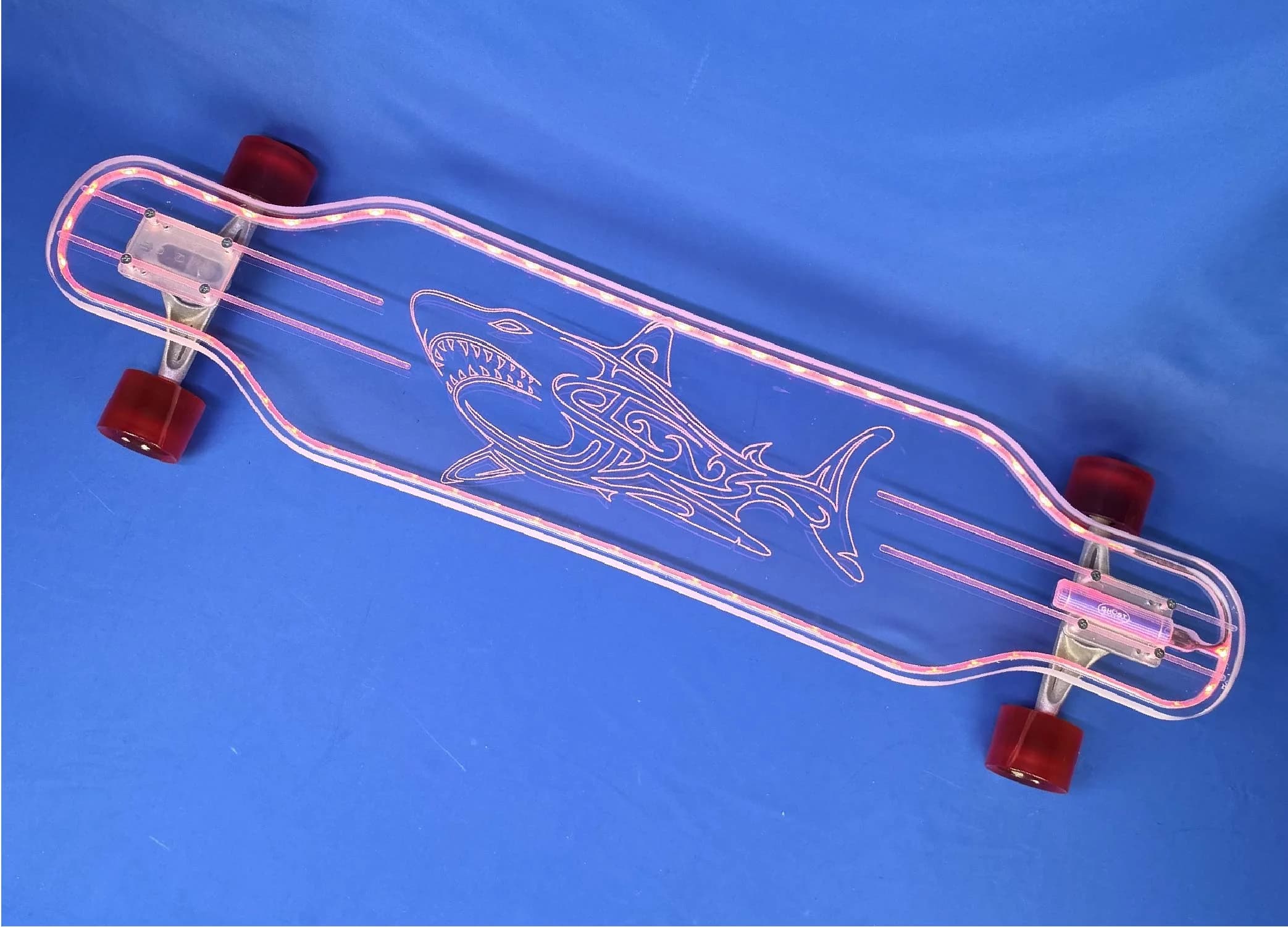 40″ Platypus Great White Longboard with Full LEDs, Closeout