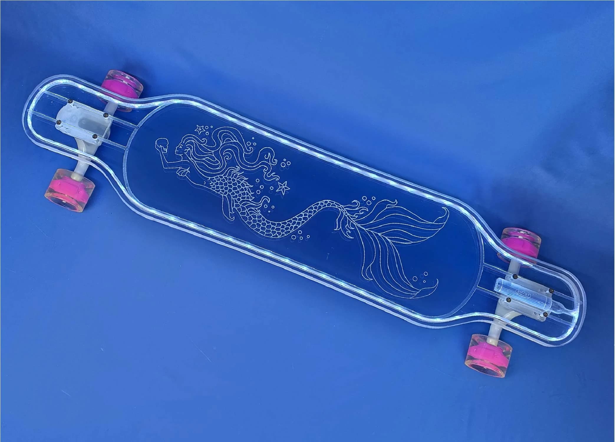 40″ Platypus Mermaid Longboard with Full LEDs, Closeout