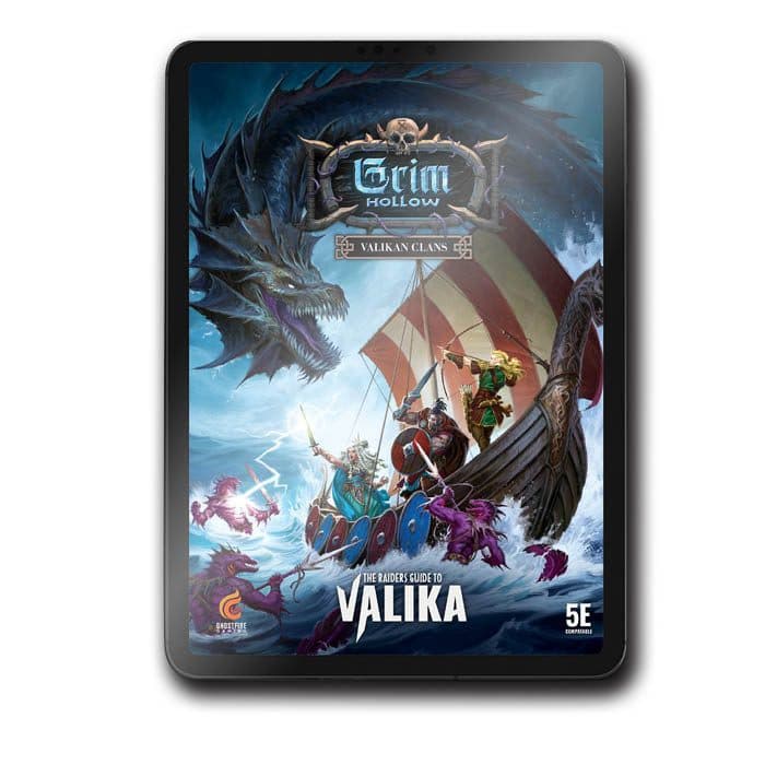 Grim Hollow: the Raider’s Guide to Valika PDF 5E 2014