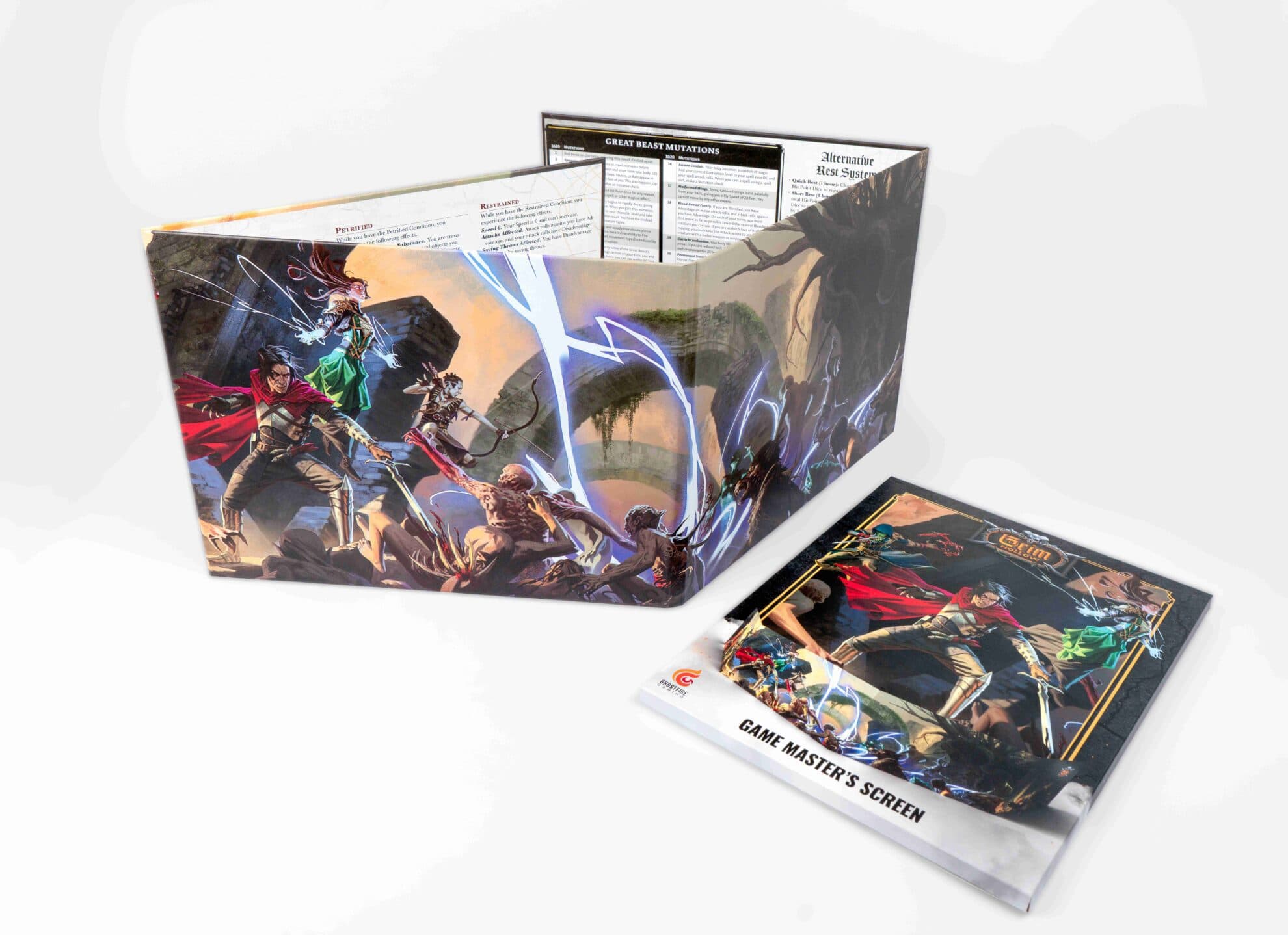 Grim Hollow: Game Master’s Screen [Transformed Edition]