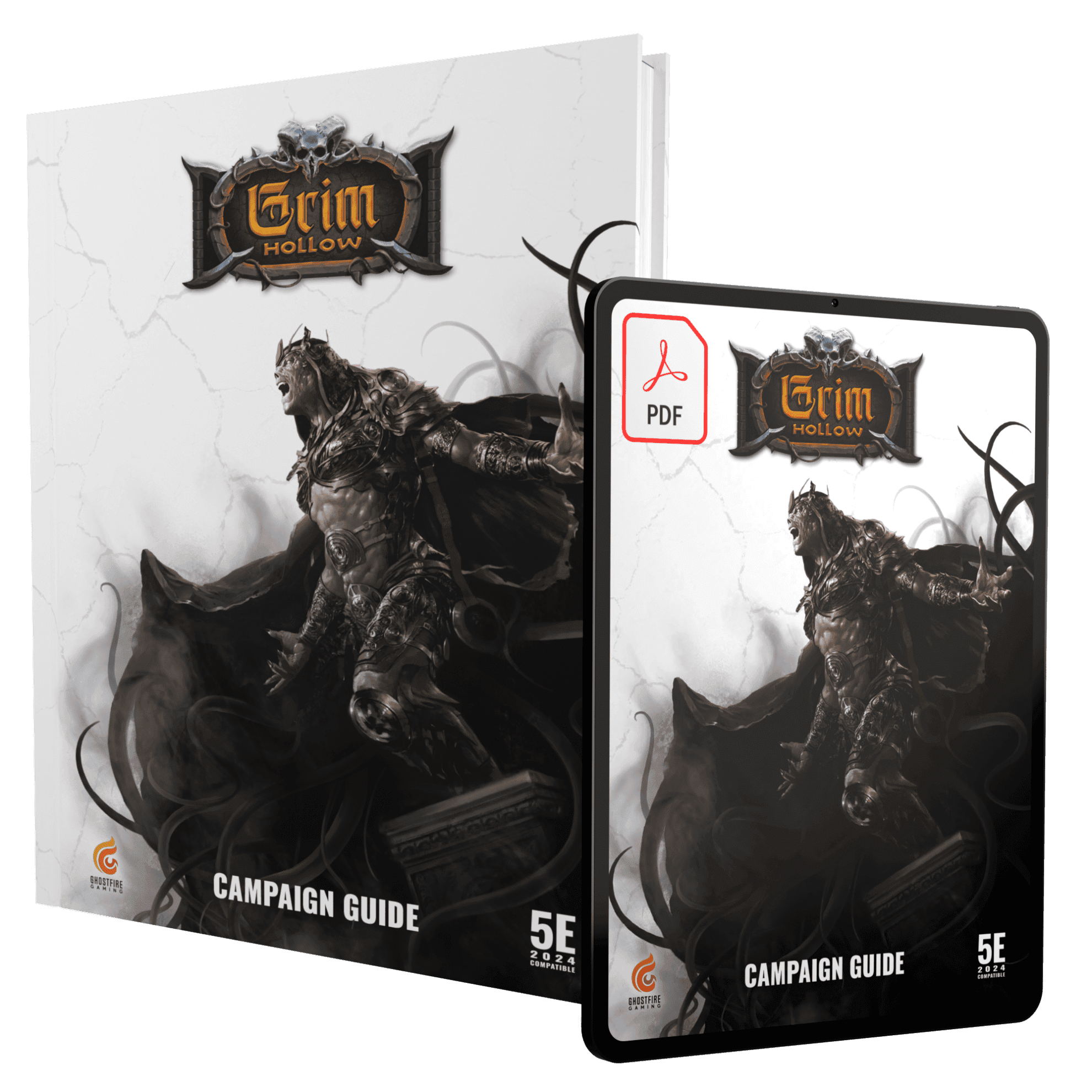 Grim Hollow: Campaign Guide [Hardcover Book + PDF] 5.5E