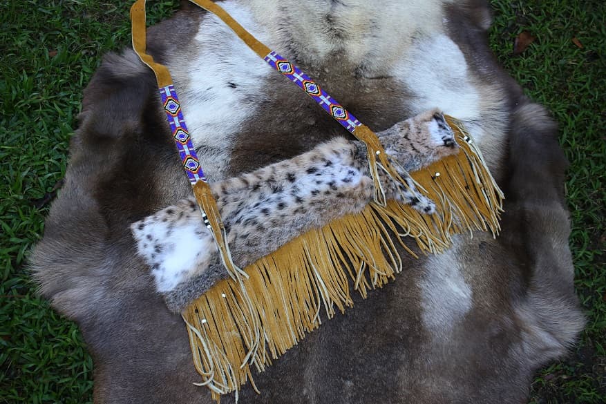 Bobcat Skin Arrow Quiver