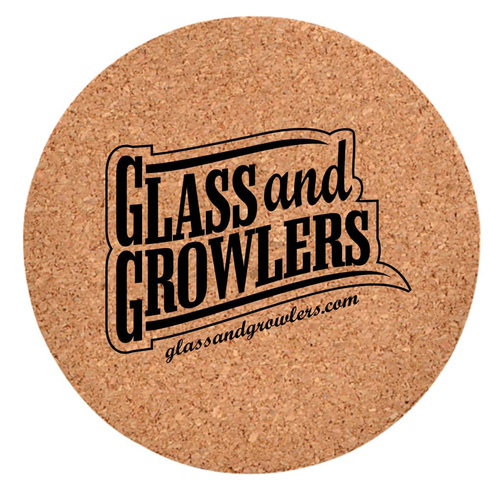 Cork & Fiberboard Beverage Coasters – Round