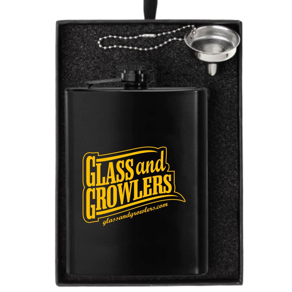 Oakhurst 8 oz. Flask and Funnel Gift Set