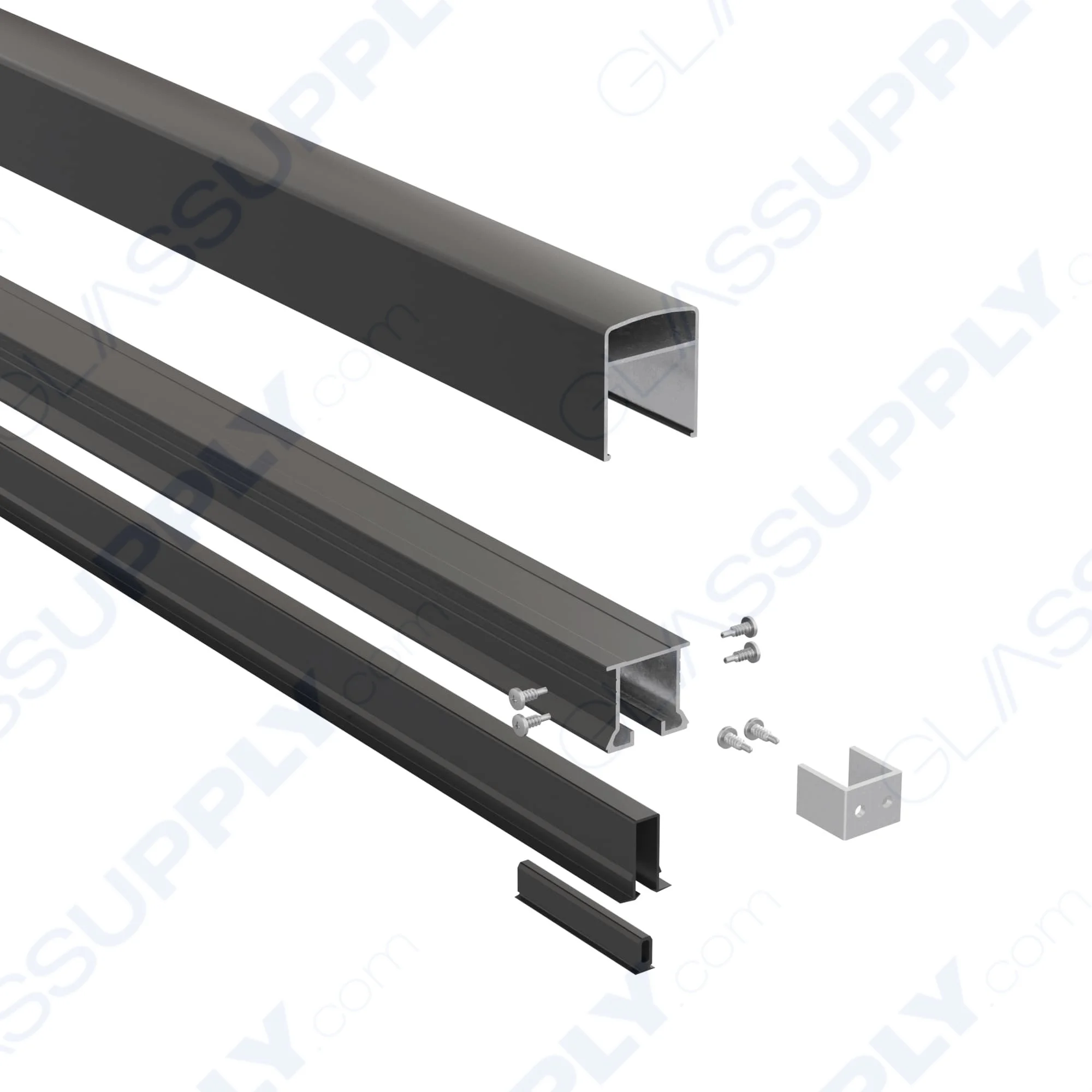 Handrail Kit for Aluminum Framed Railing System - thumbnail 3